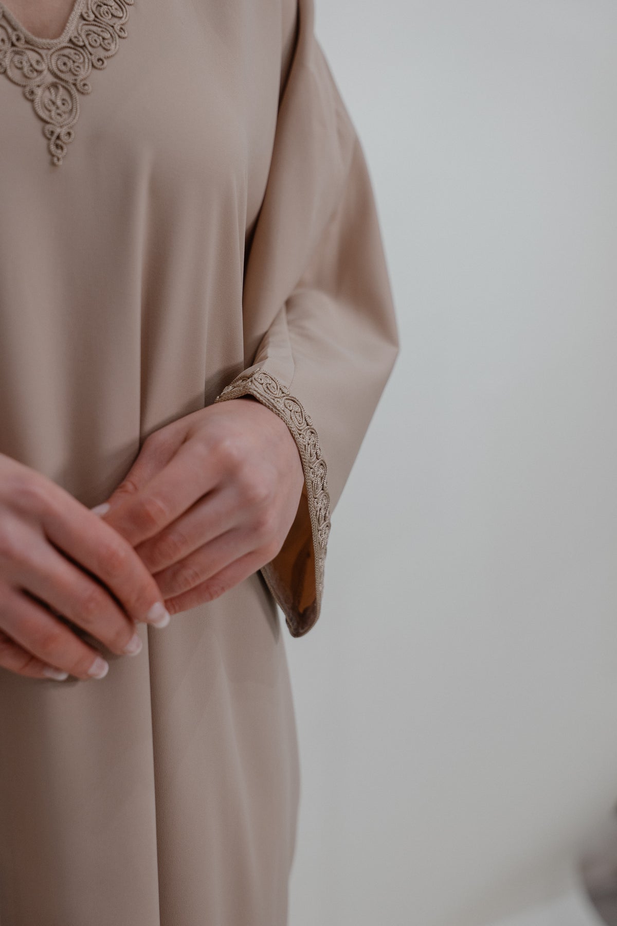 Embrace Handcrafted Kandora - Beige