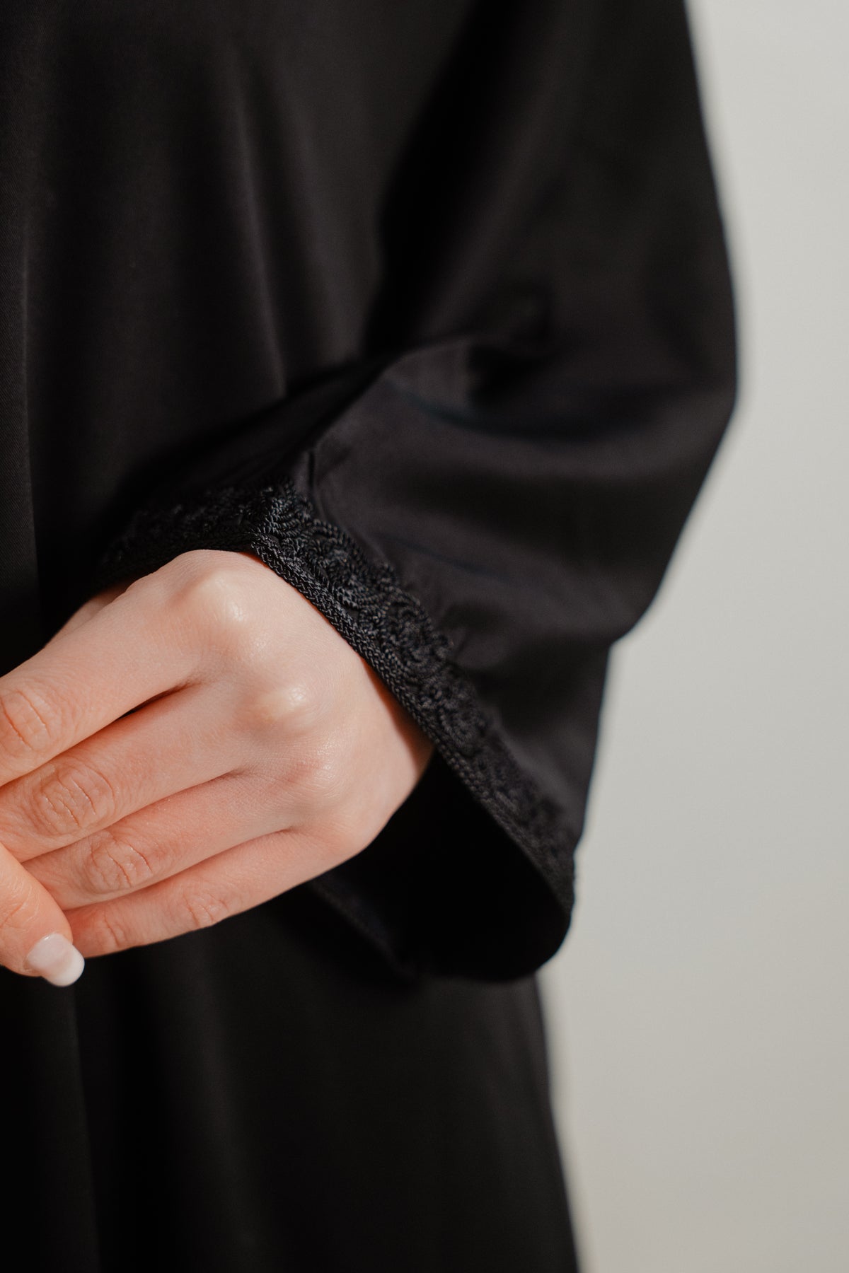 Embrace Handcrafted Kandora - Black
