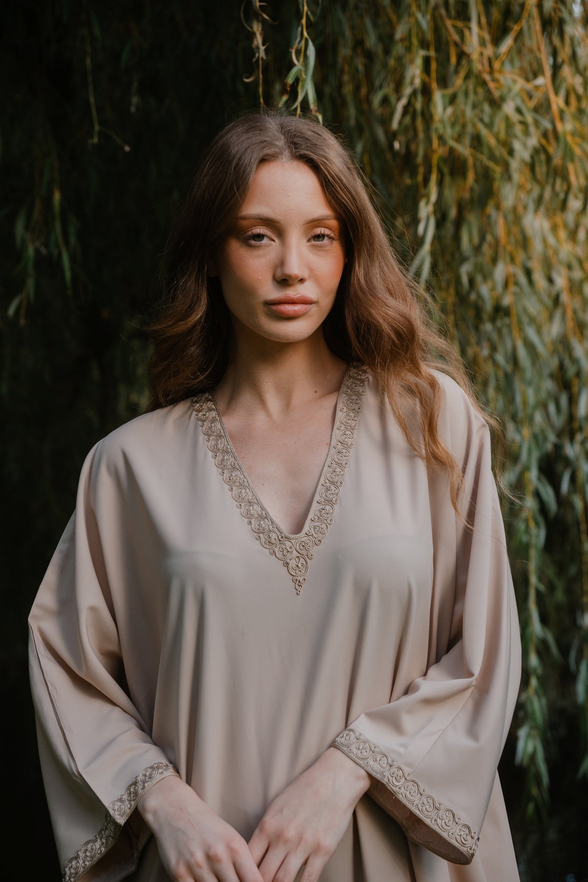 Embrace Handcrafted Kandora - Beige