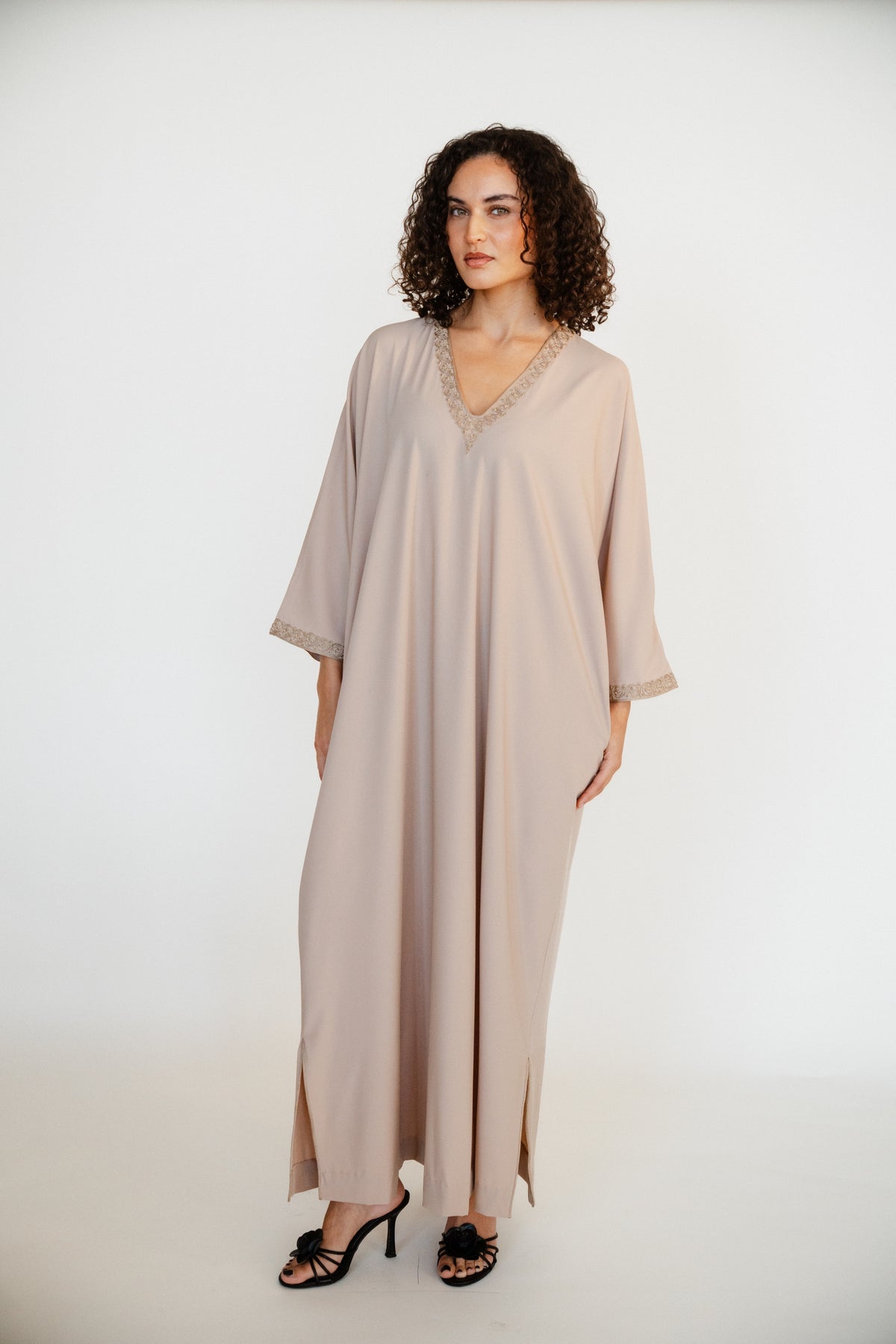 Embrace Handcrafted Kandora - Beige