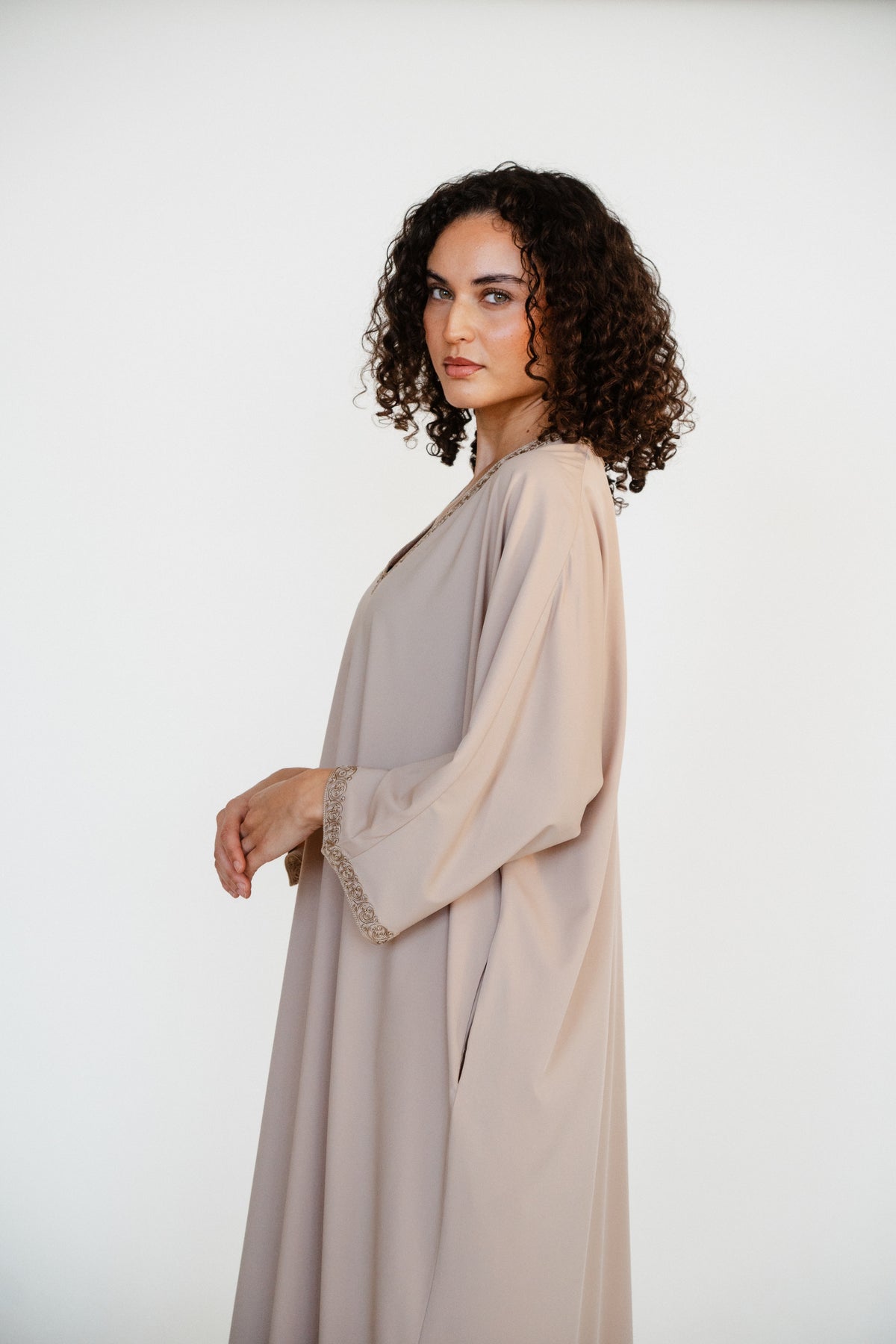 Embrace Handcrafted Kandora - Beige